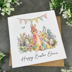 Personalised Easter Greeting Card