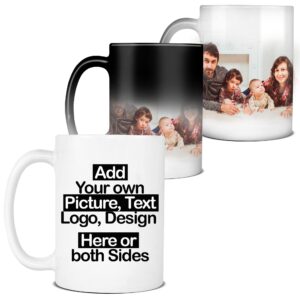Personalised Heat Change Magic Mug Any Message